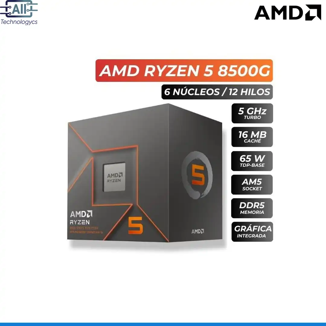 Procesador AMD Ryzen 5 8500G