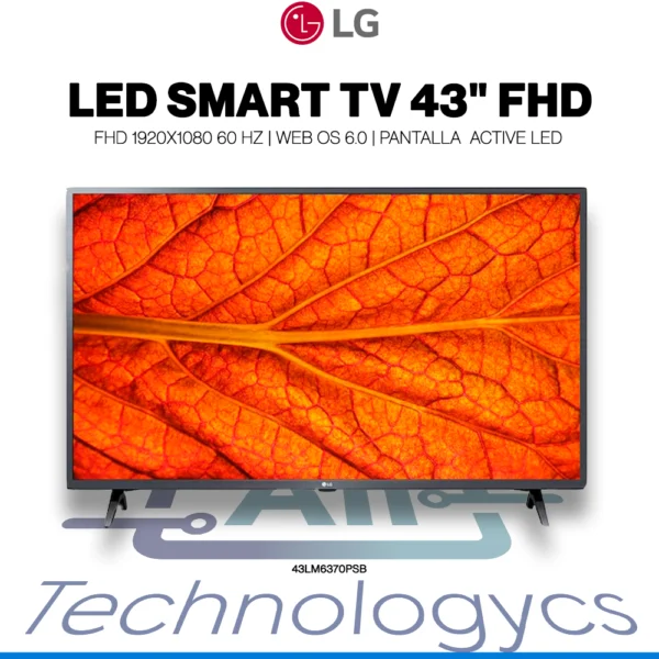 Televisor LG 43LM6370PSB