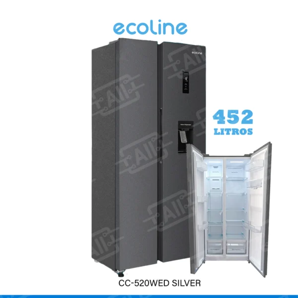 Congelador Ecoline CC-520WED SILVER