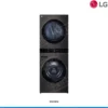 Torre Lavadora Secadora LG WK25BS6