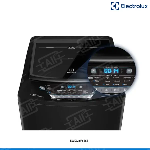 LAVADORA DIGITAL ELECTROLUX EWIX21F6ESB