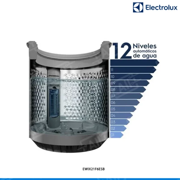 LAVADORA DIGITAL ELECTROLUX EWIX21F6ESB