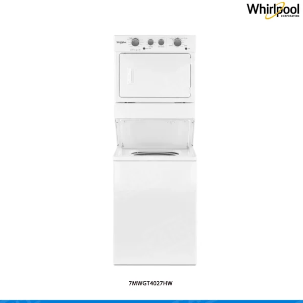 Torre Lavado Secado Eléctrica Whirlpool 7MWGT4027HW