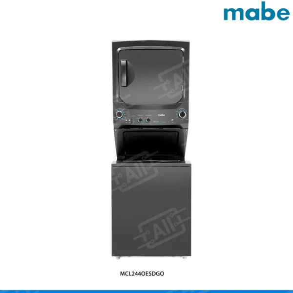 Torre Lavado y Secado Eléctrica Mabe MCL244OESDGO