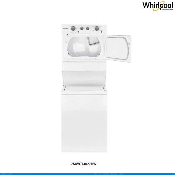 Torre Lavado Secado Eléctrica Whirlpool 7MWGT4027HW