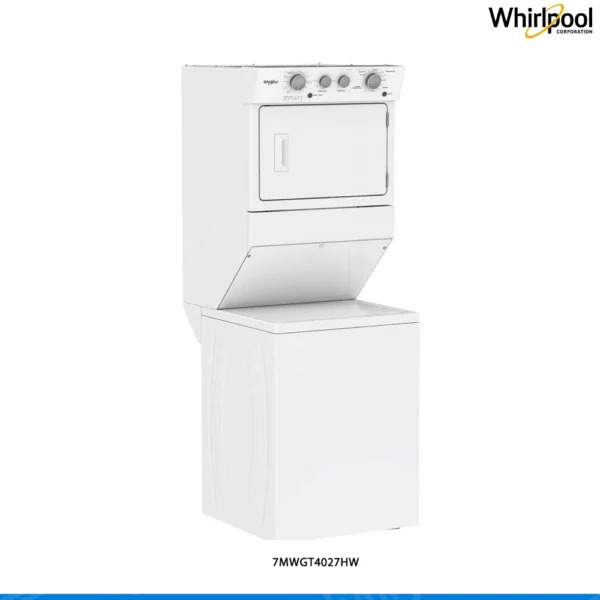 Torre Lavado Secado Eléctrica Whirlpool 7MWGT4027HW