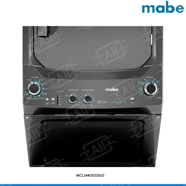 Torre Lavado y Secado Eléctrica Mabe MCL244OESDGO