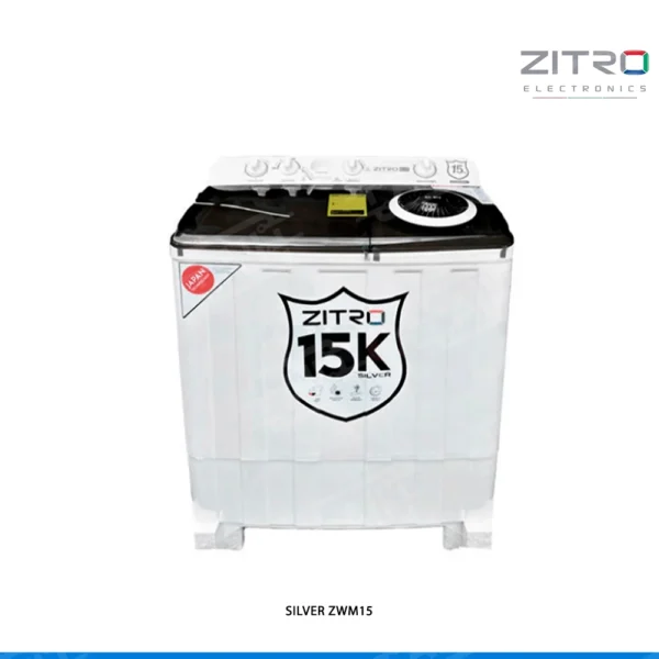 Lavadora Zitro Silver ZWM15