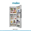 refrigerador mabe, rmp470jet, no frost 470 litros, refrigerador top mount, dispensador de agua, total fresh flow, home energy saver, ice twist, refrigerador platinum, mabe ecuador, nevera familiar, refrigerador no frost, top freezer mabe