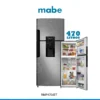 refrigerador mabe, rmp470jet, no frost 470 litros, refrigerador top mount, dispensador de agua, total fresh flow, home energy saver, ice twist, refrigerador platinum, mabe ecuador, nevera familiar, refrigerador no frost, top freezer mabe