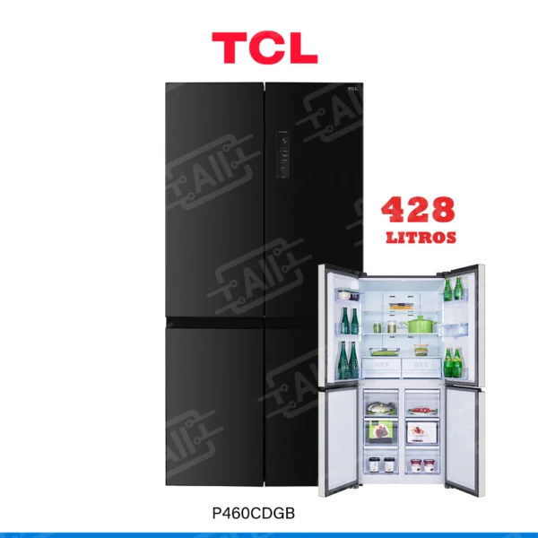 Refrigerador TCL P460CDGB