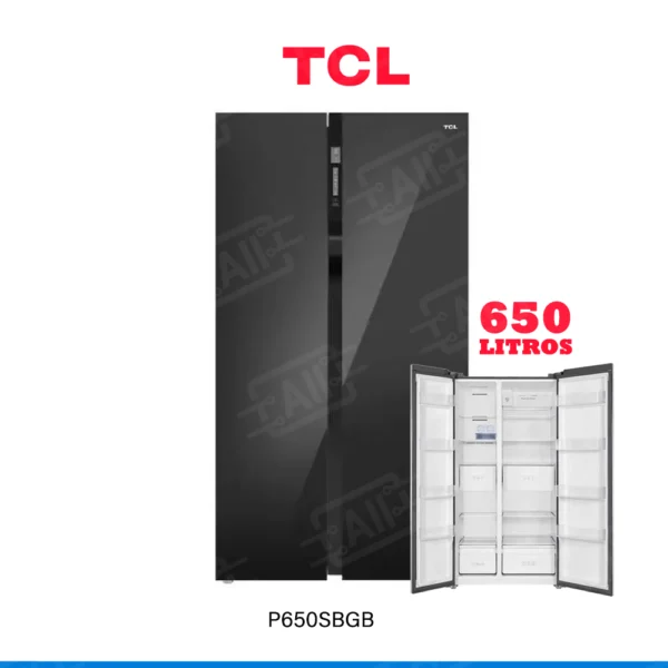 Refrigerador TCL P650SBGB