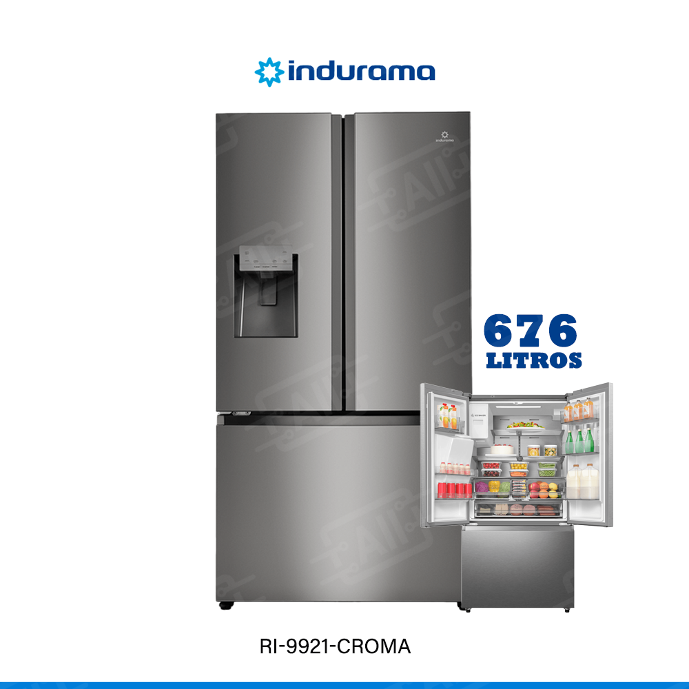 Refrigerador Indurama RI-9921-CROMA