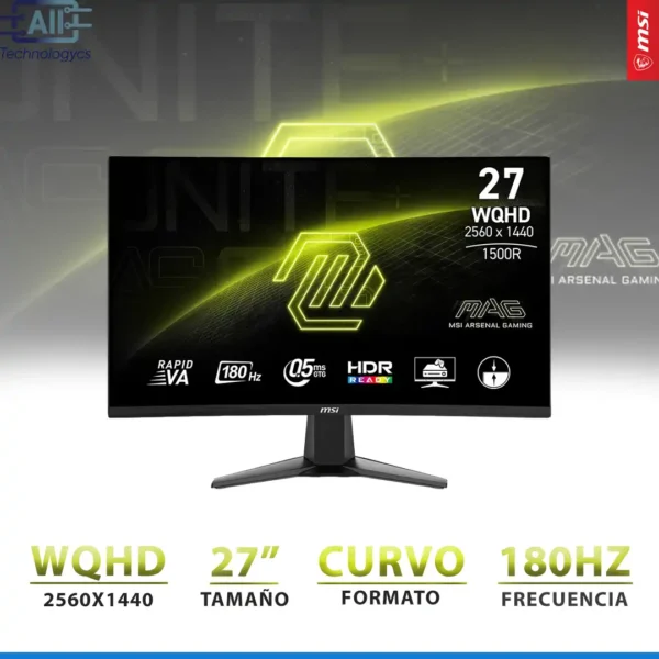 Monitor MSI MAG 27CQ6F