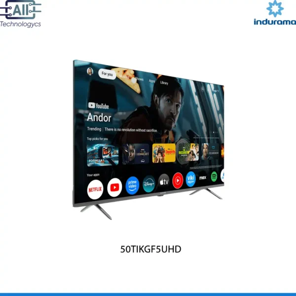 Televisor Indurama 50TIKGF5UHD