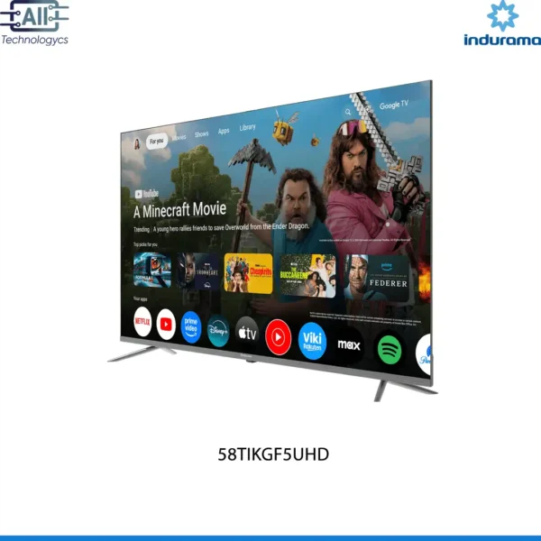 Televisor Indurama 58TIKGF5UHD