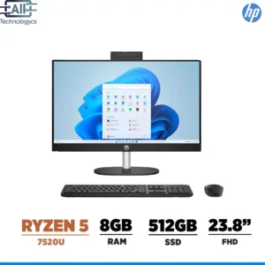 AIO HP 24-CR0253LA Ryzen 5 7520U 8GB 512GB SSD 23.8" FHD | Windows 11