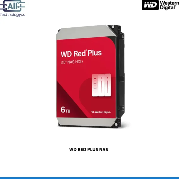 Disco Duro WD Red Plus 6TB