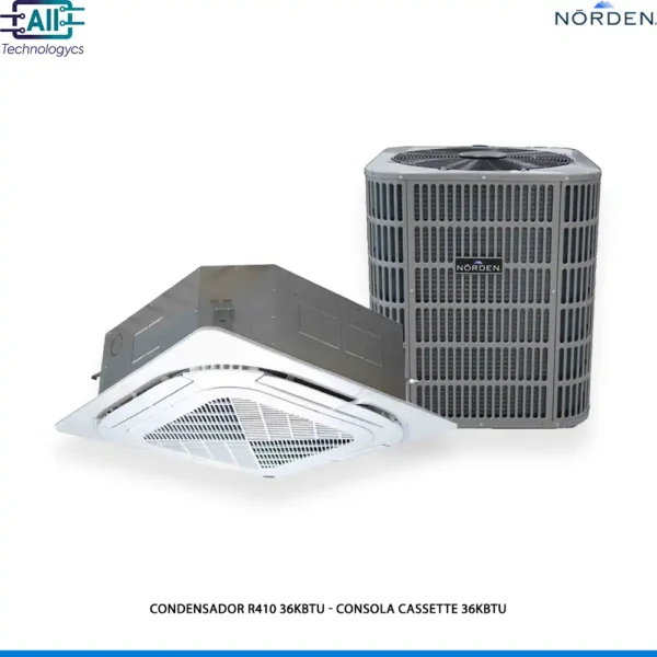 Cassette 36000 BTU Norden 220V R410A